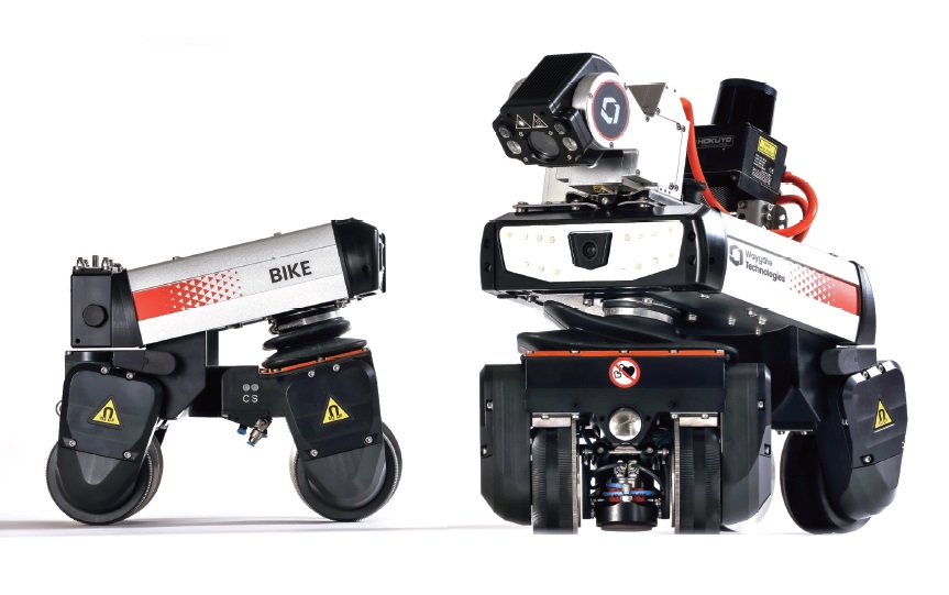 壓力容器檢測設(shè)備——BIKE超級移動式檢查機器人
